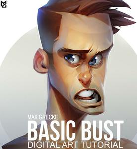 Basic Bust Digital Art tutorial – Max Grecke
