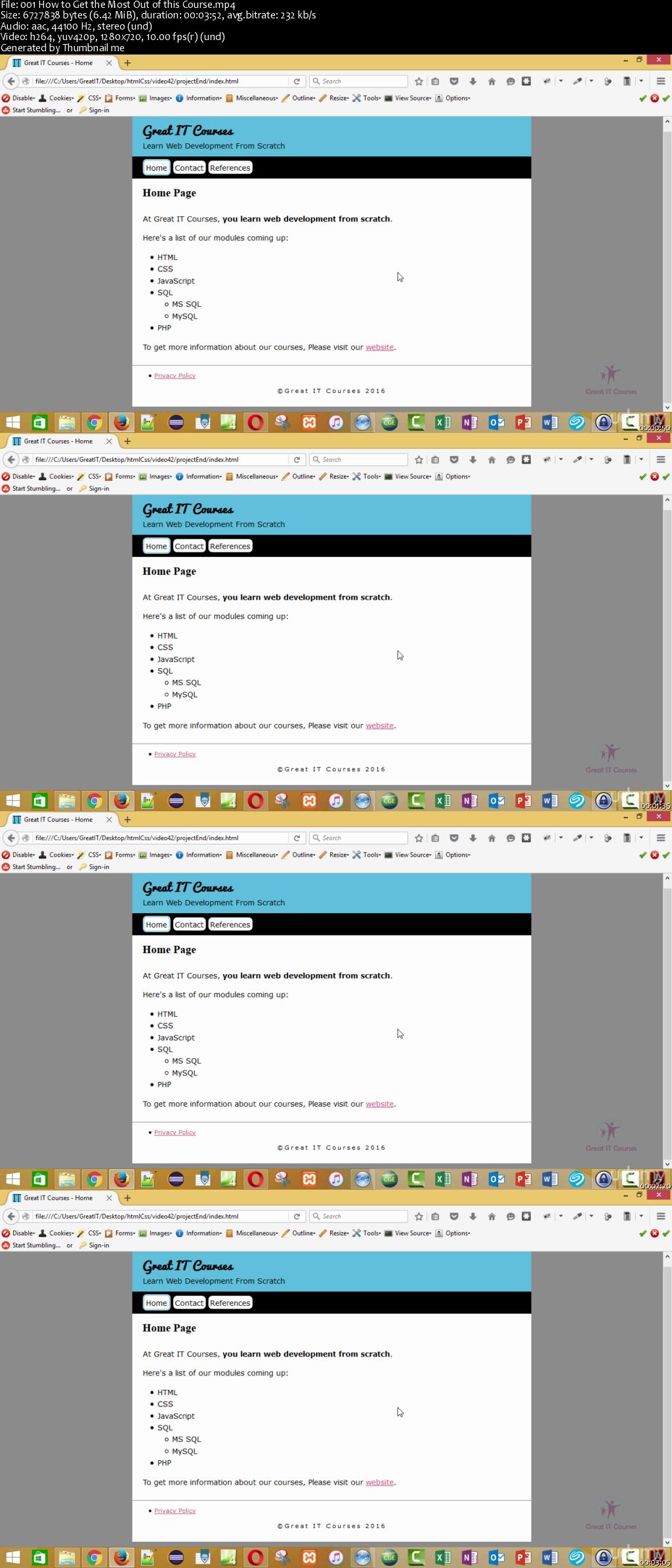 Basic HTML CSS and Web Design