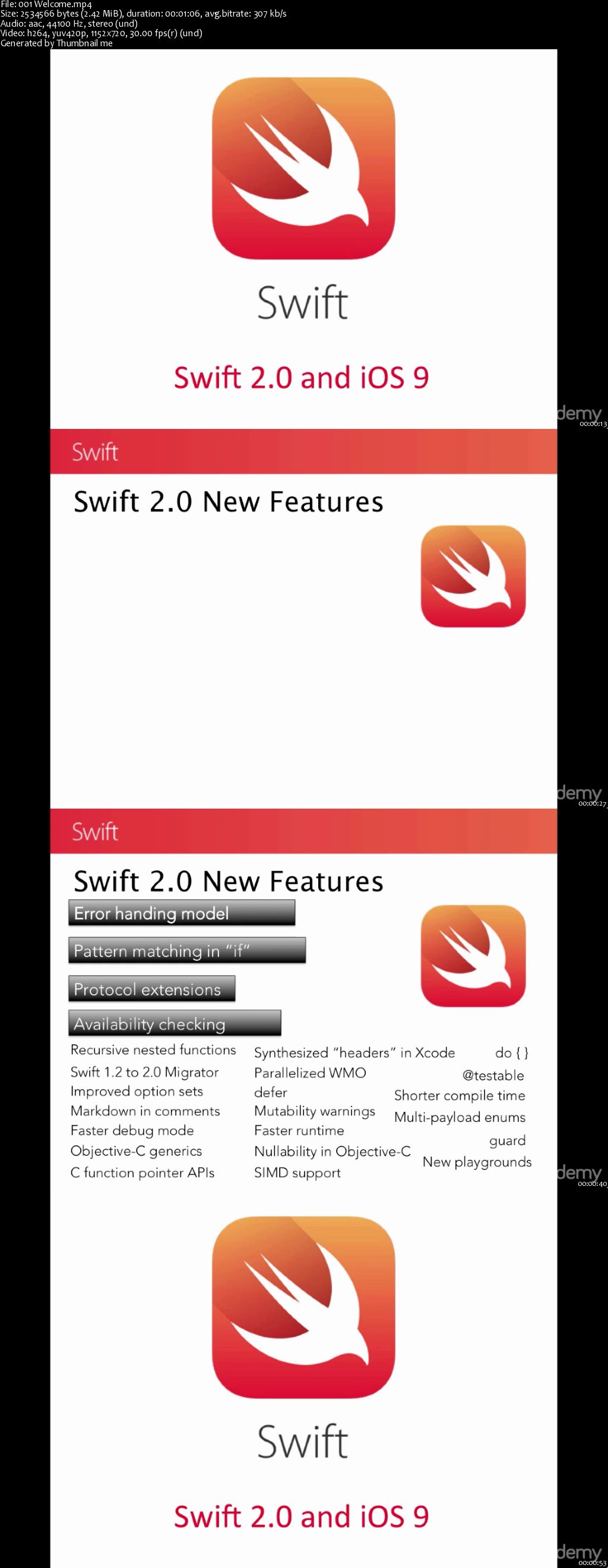 (NEW)The Complete Swift 2.0 Developer Course 2016 - (Pro)