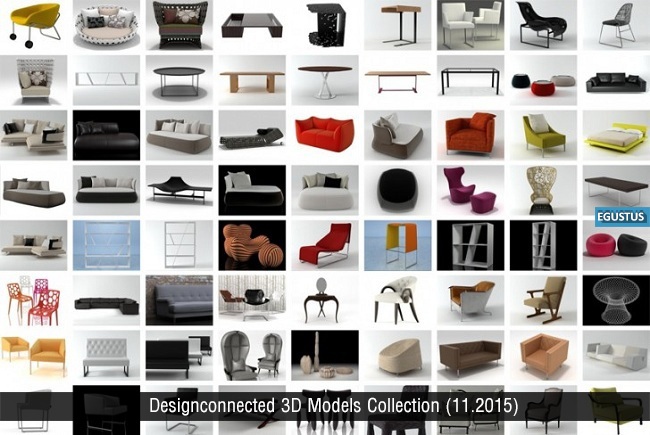 Designconnected 3D Models Collection (11.2015)