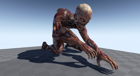 Unreal Engine Marketplace T-Pose Zombie Pack