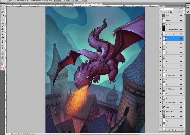 SVS – 10 Step Digital Painting