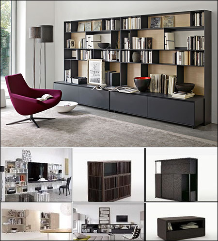 B&B Italia Shelves and Drawers