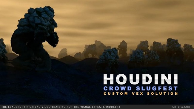 cmiVFX – Houdini Crowd SlugFest