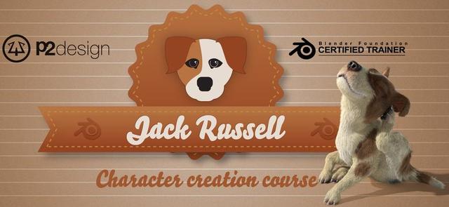 Gumroad – Jack Russell – Blender 3D – full course