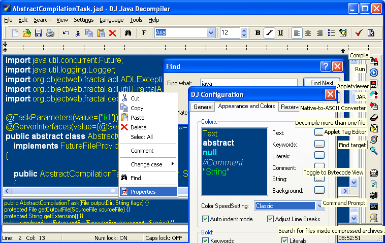 DJ Java Decompiler 3.12.12.100
