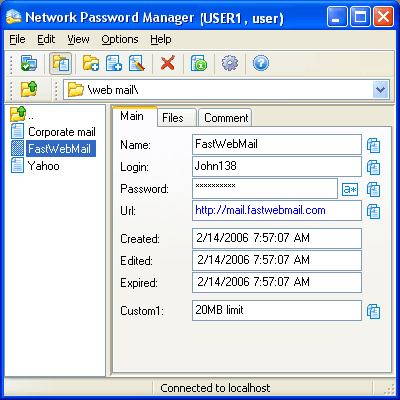 Network Password Manager 4.7