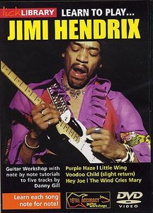 Lick Library – Learn to Play Jimi Hendrix – DVD/DVDRip