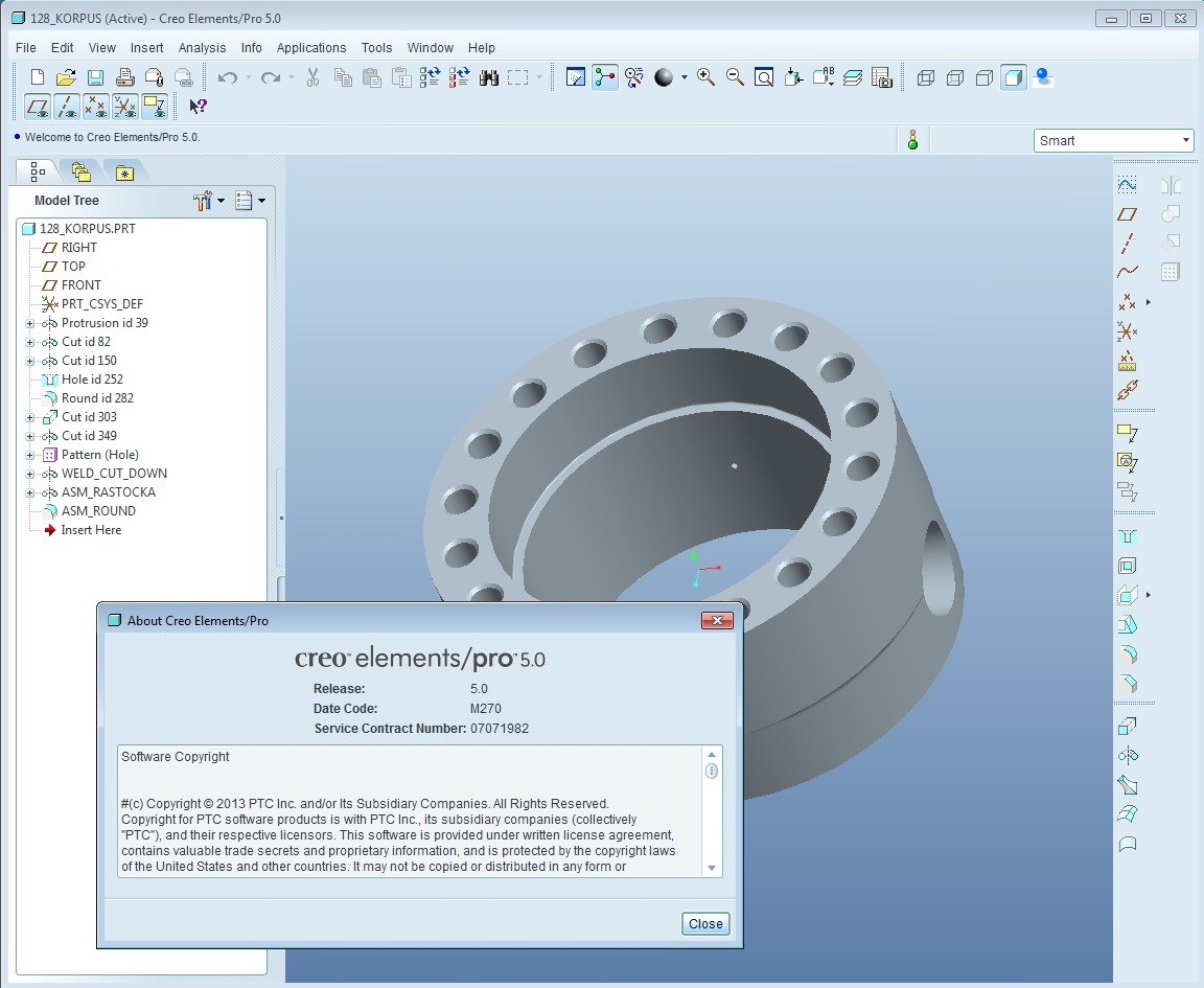 PTC Creo Elements/Pro 5.0 M270