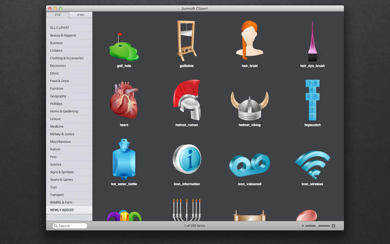 Jumsoft Clipart v2.0 MacOSX Retail