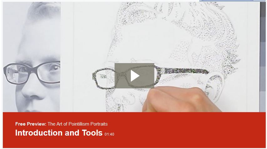 Tutsplus – The Art of Pointillism Portraits