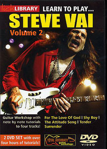 Lick Library: Learn To Play Steve Vai Volume 2, 2 DVD-set