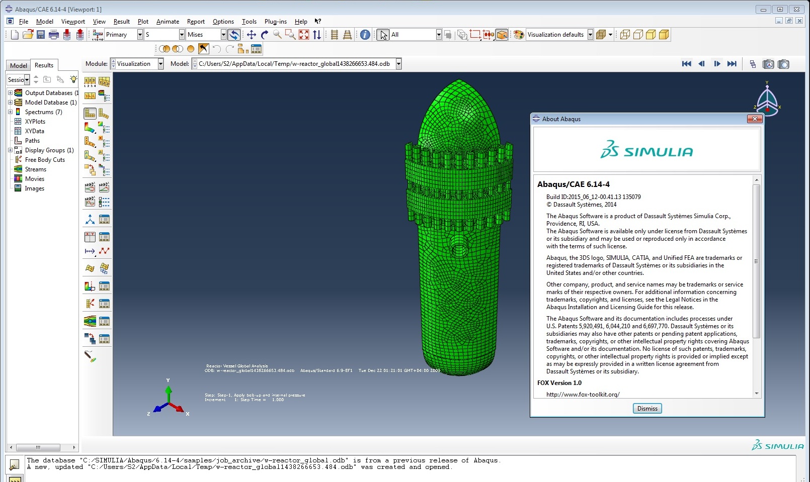 DS SIMULIA ABAQUS 6.14-4