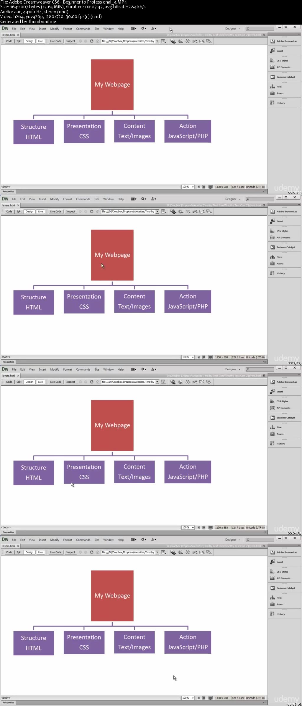 Adobe Dreamweaver CS6 - Beginner to Professional