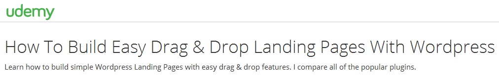How To Build Easy Drag & Drop Landing Pages With WordPress
