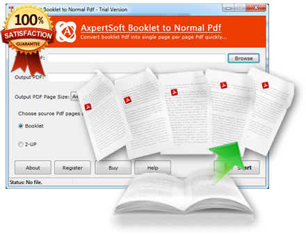 Axpertsoft Booklet to Normal PDF 1.3.10