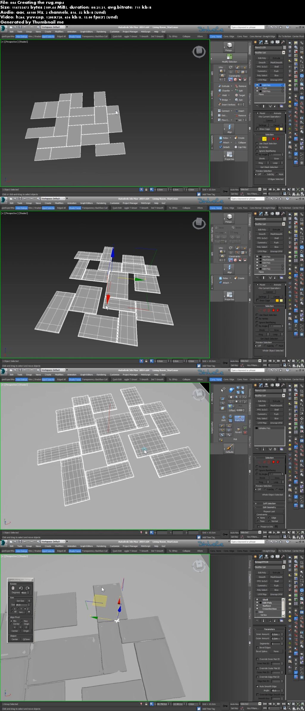 Architectural Interior Visualization in 3Ds max & V-Ray 3.0