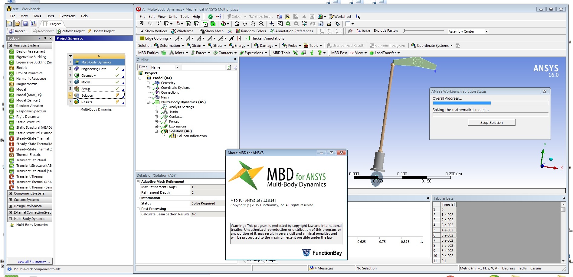 FunctionBay Multi-Body Dynamics for ANSYS