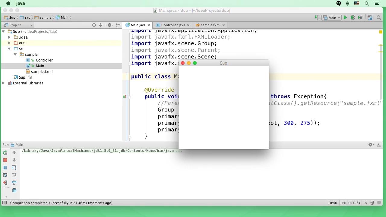 Teamtreehouse - Build a JavaFX Application
