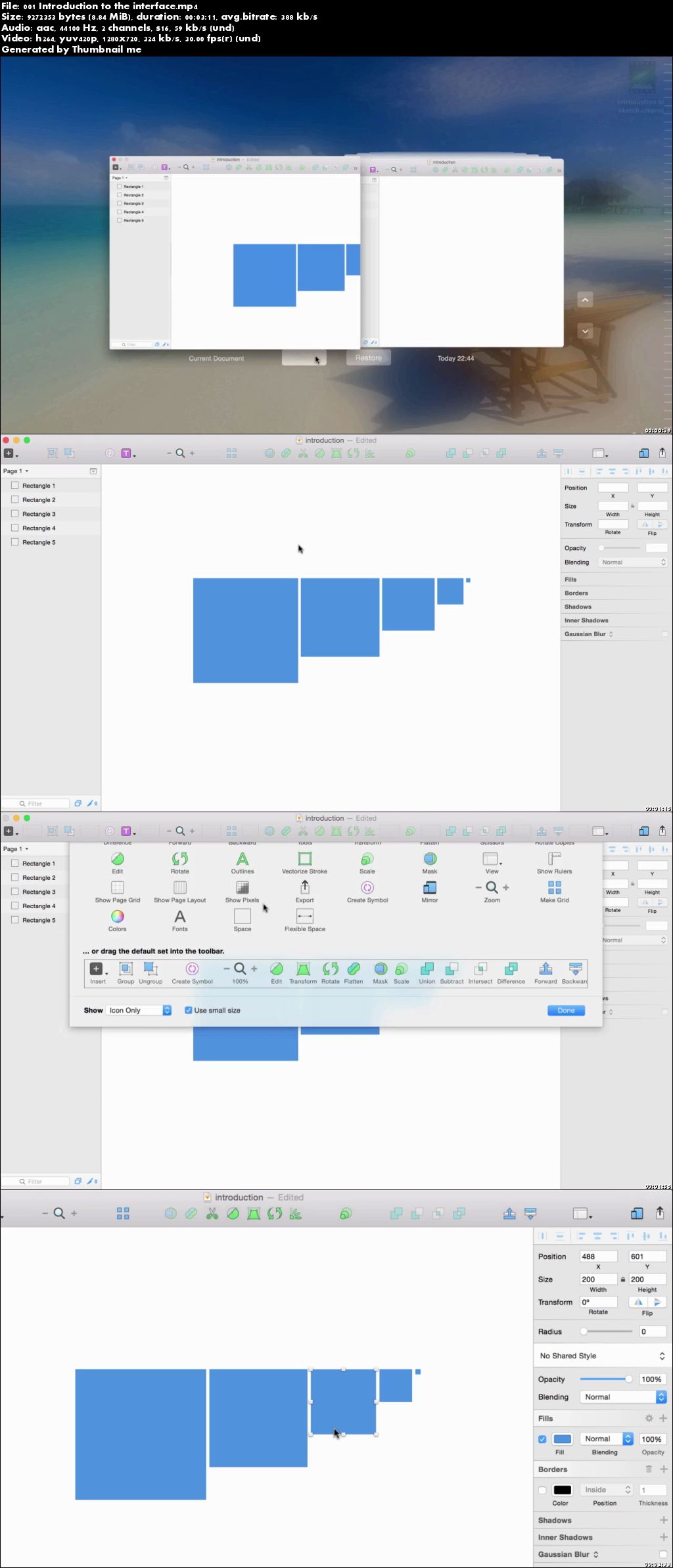 Sketch 3 Basics and Step By Step Design Exercises