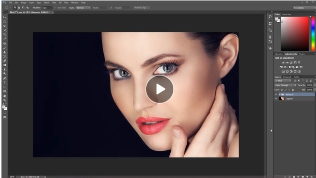 SkillFeed – Advanced Retouching Techniques in Photoshop