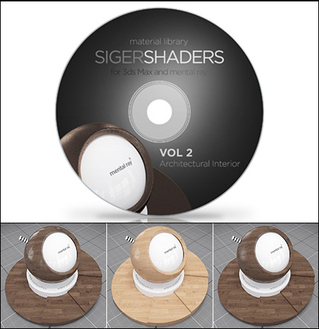 SIGERSHADERS Vol 2 for Mental Ray