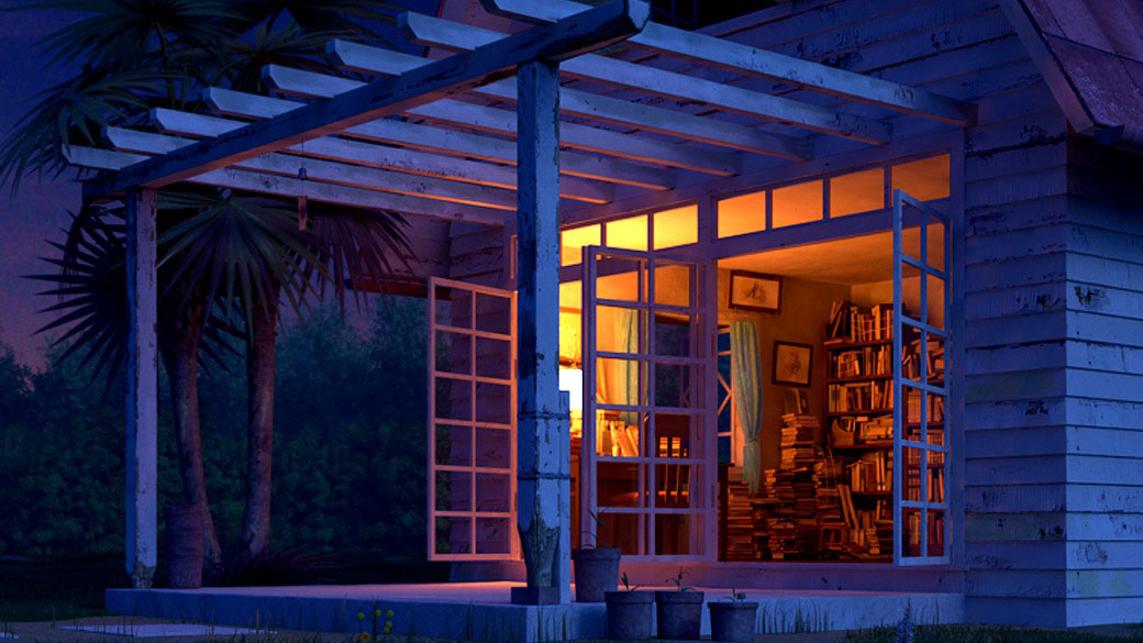 Dixxl Tuxxs – Creating a Stylized House in 3ds Max and Photoshop