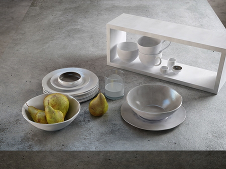 Ceramic and pears
