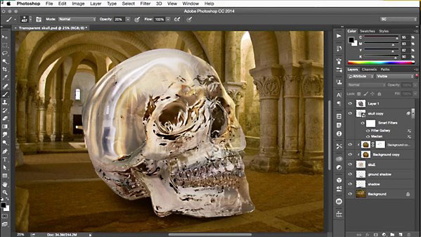 Lynda – Building Transparency in Photoshop