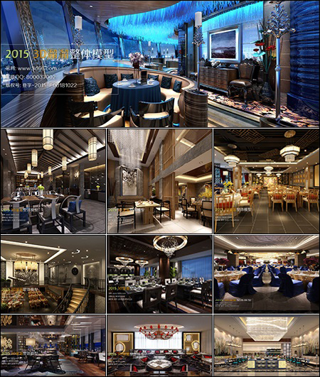 Resteraunt House Cafe 3D66 Interior 2015 Vol 3
