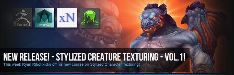 3DMotive – Stylized Creature Texturing Volume 1